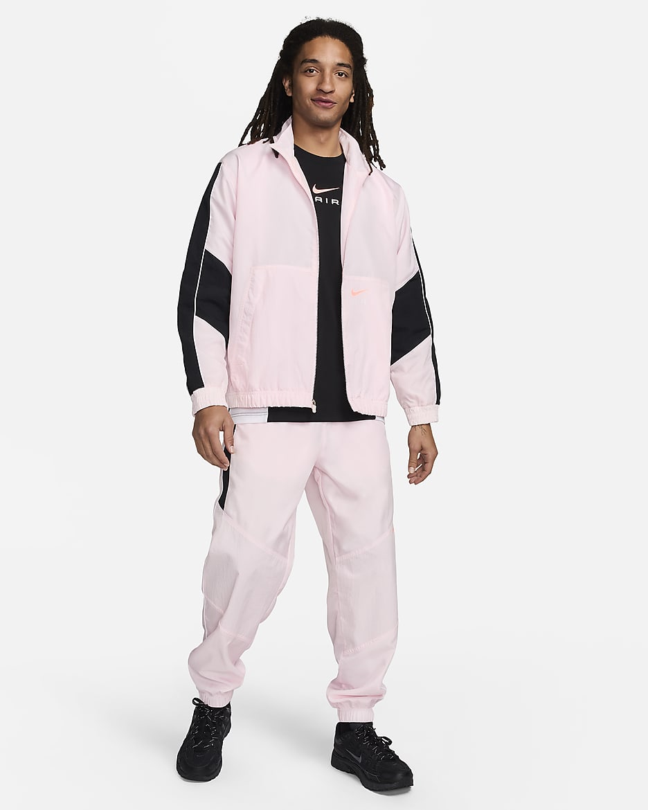 Nike woven pants pink sale